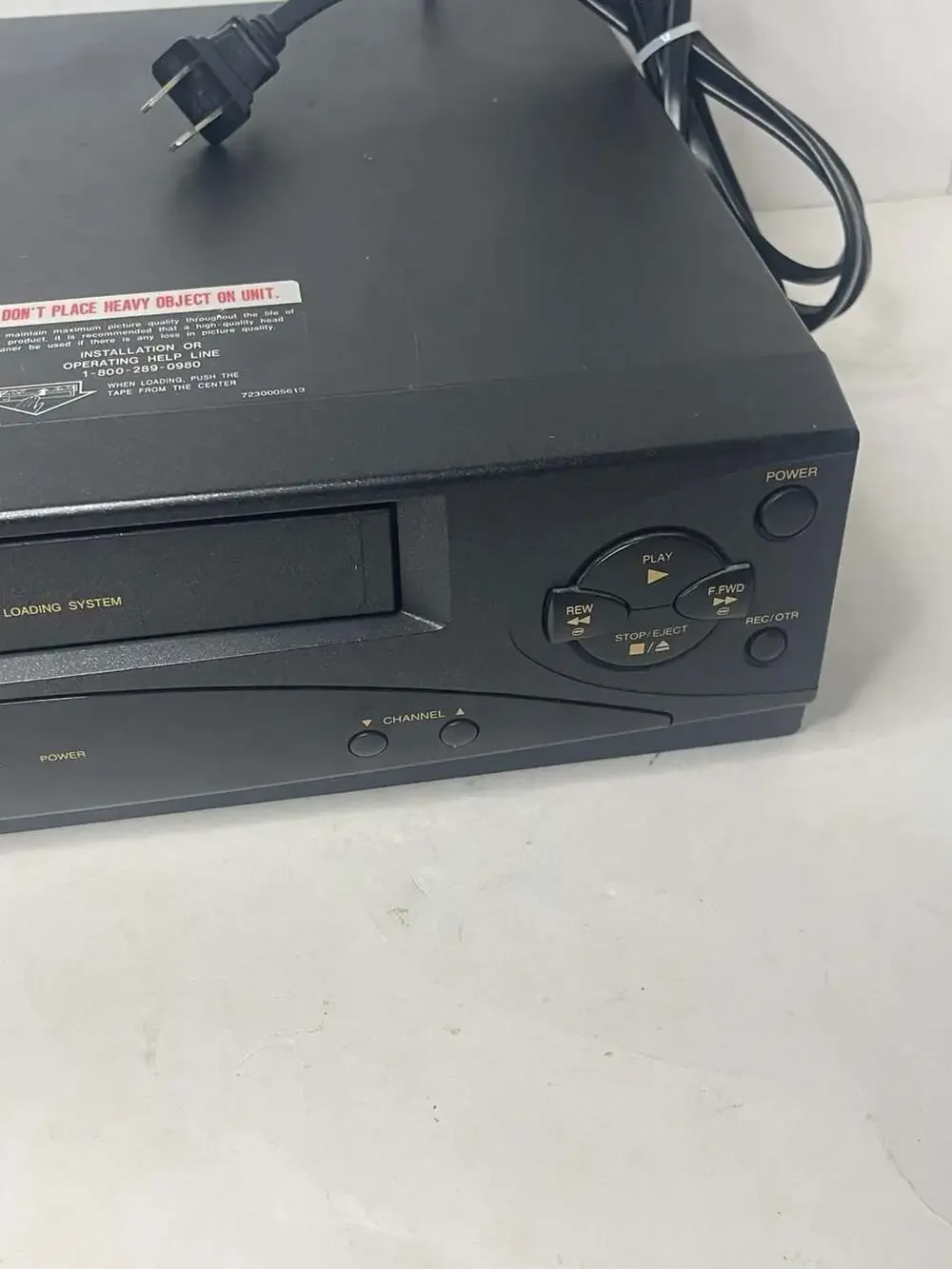 (New Belt) Sansui VCR4505 4-Head VHS HQ Video Cassette Recorder Works!